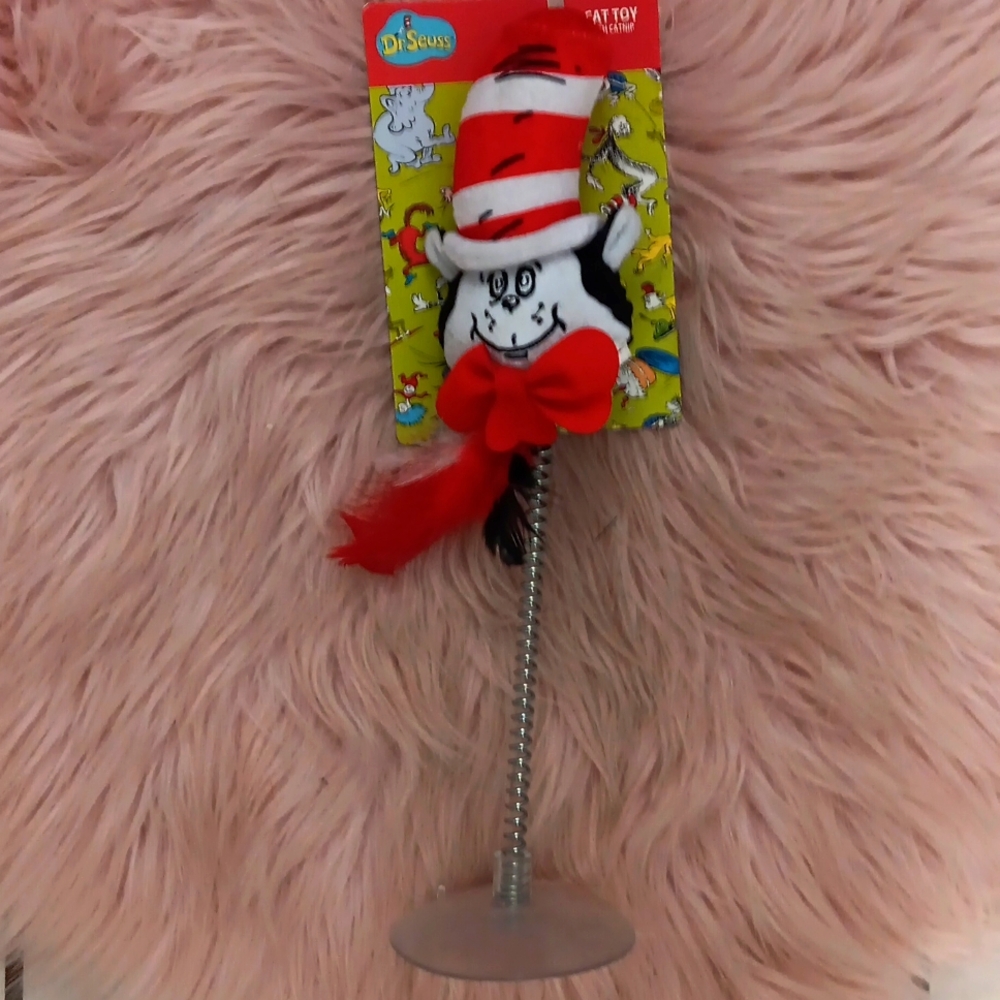 Brand New DR.SEUSS CAT IN THE HAT SWATTER CATNIP TOY